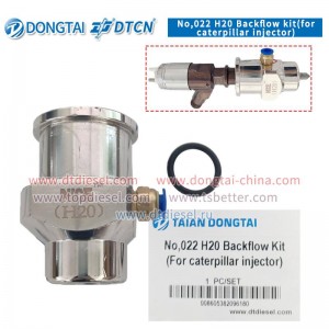 No,022 H20 Backflow kit (for caterpillar injector)