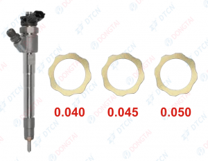 NO.590(4-3C) Residual Air Gap Shims for Bosch 0445110522 Injector