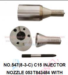 NO.547(8-3-C) C15 INJECTOR NOZZLE 053T843484 WITH SEAT