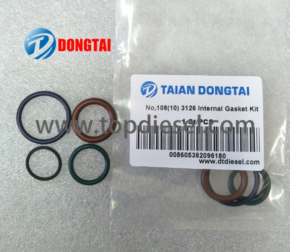 Manufacturer for Isuzu Injector 8-97602485-6 - NO.108(10) 3126 Internal Gasket Kit – Dongtai