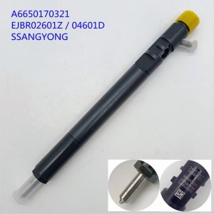 A6650170121 EJBR02601Z  common rail injector is Ssangyong Kyron Rexton Rodius
