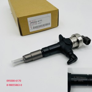 Denso Fuel Injector 095000-6170 Isuzu 8-98055863-0 4JJ1 Engine