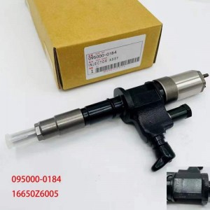 095000-0184 COMMON RAIL FUEL INJECTOR 095000-0180, NISSAN FUEL INJECTOR 16650-Z6005, 16650Z6005 · NISSAN TRUCK MD92 ENGINE